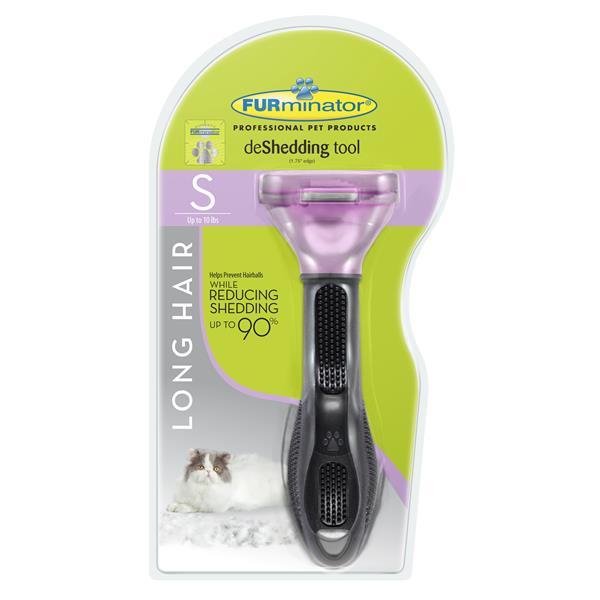 FURminator Small Long Hair Cat Deshedding Tool - Just For Pets Australia