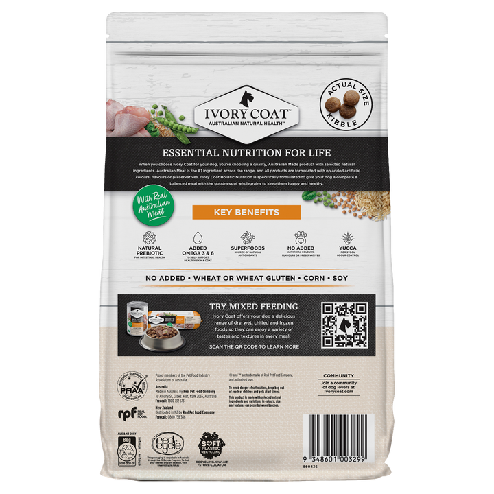 Ivory Coat Chicken & Brown Rice Dry Dog Food