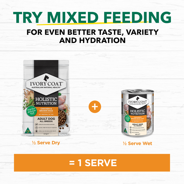 Ivory Coat Chicken & Brown Rice Dry Dog Food