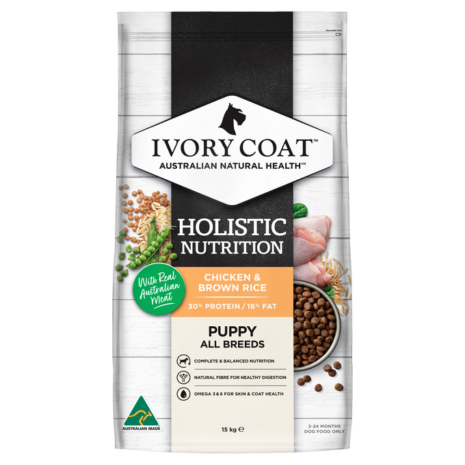 Ivory Coat Chicken & Brown Rice Dry Puppy Food