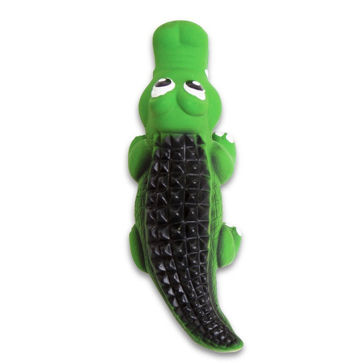 Kazoo Latex Toys Large Crocodile - Just For Pets Australia