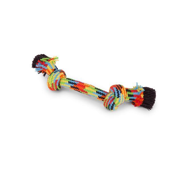 Kazoo Braided Rope Knot Bone - Just For Pets Australia