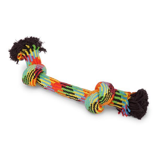 Kazoo Braided Rope Knot Bone - Just For Pets Australia