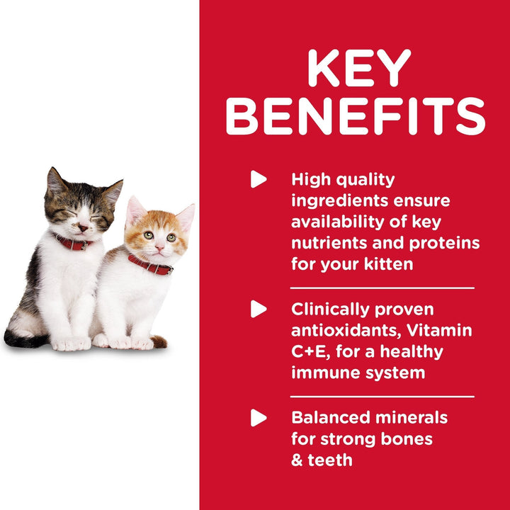 Hill's Science Diet Kitten Healthy Cuisine Chicken & Rice Medley Canned Cat Food, 79g, 24 Pack - Just For Pets Australia