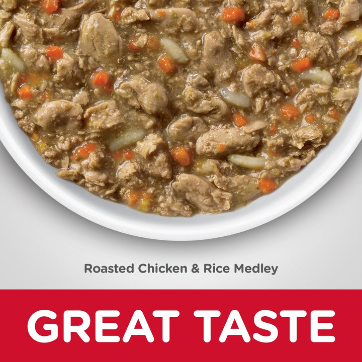 Hill's Science Diet Kitten Healthy Cuisine Chicken & Rice Medley Canned Cat Food, 79g, 24 Pack - Just For Pets Australia