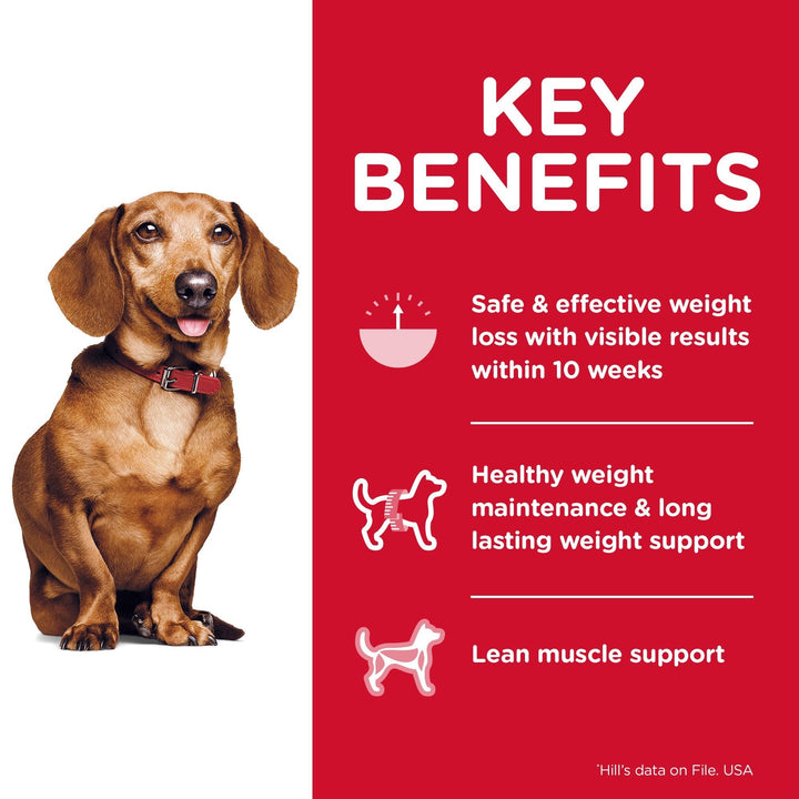 Hill's Science Diet Adult Perfect Weight Small & Mini Dry Dog Food - Just For Pets Australia