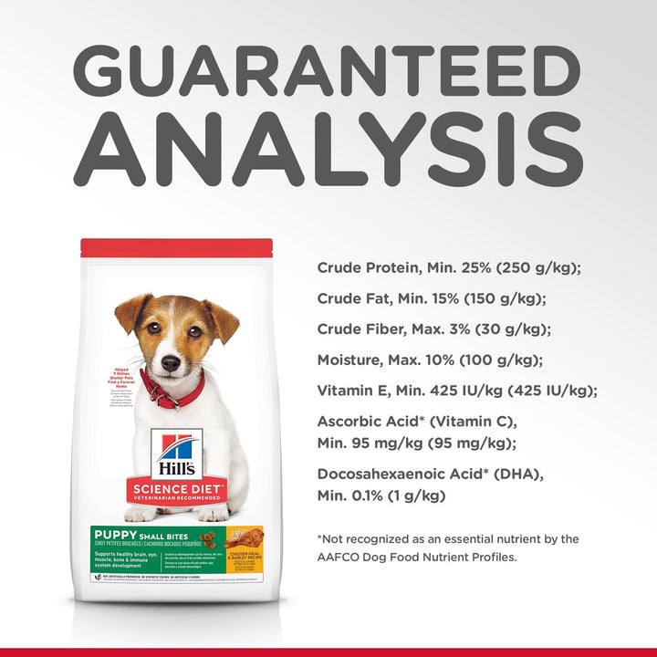 Hill's Science Diet Puppy Small Bites Dry Dog Food - Just For Pets Australia