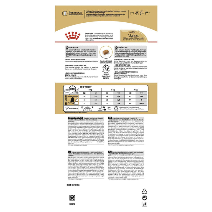 Royal Canin Maltese Adult 1.5kg - Just For Pets Australia