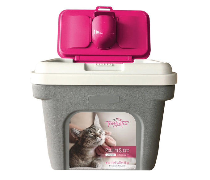 Trouble & Trix Storage Container - Just For Pets Australia