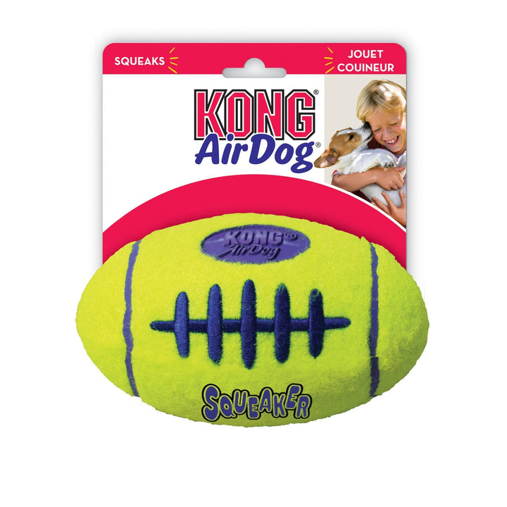 KONG Airdog Squeaker Football - Just For Pets Australia