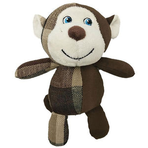 Furry Friends Check Mates Monkey 23cm - Just For Pets Australia