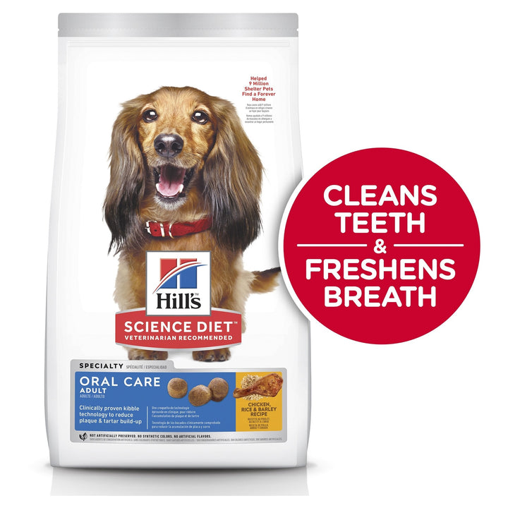 Hill's Science Diet Adult Oral Care Dry Dog Food - Just For Pets Australia