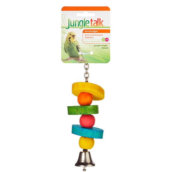 Jungle Talk Jingle Wood Item - Just For Pets Australia