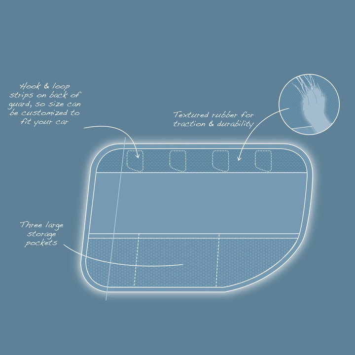 Kurgo Door Guard, Black - Just For Pets Australia