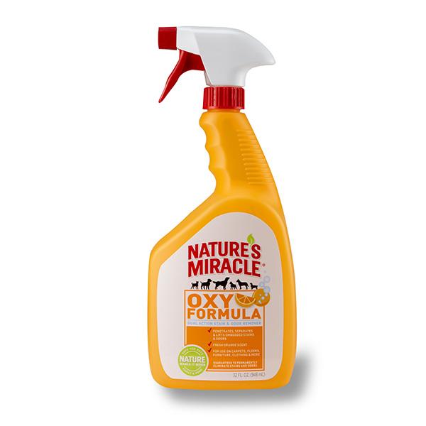 Nature's Miracle Orange Oxy Stain & Odor Remover 946ml - Just For Pets Australia