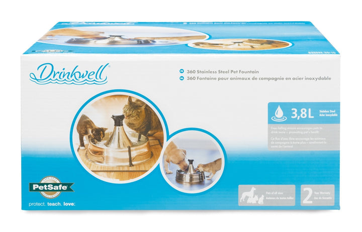 PetSafe® Drinkwell® Stainless Multi-Pet Pet Fountain - Just For Pets Australia
