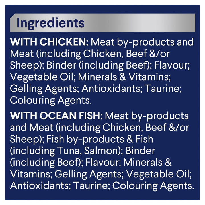 ADVANCE Adult Wet Cat Food Chicken, Ocean Fish In Jelly 12x85g Pouches - Just For Pets Australia