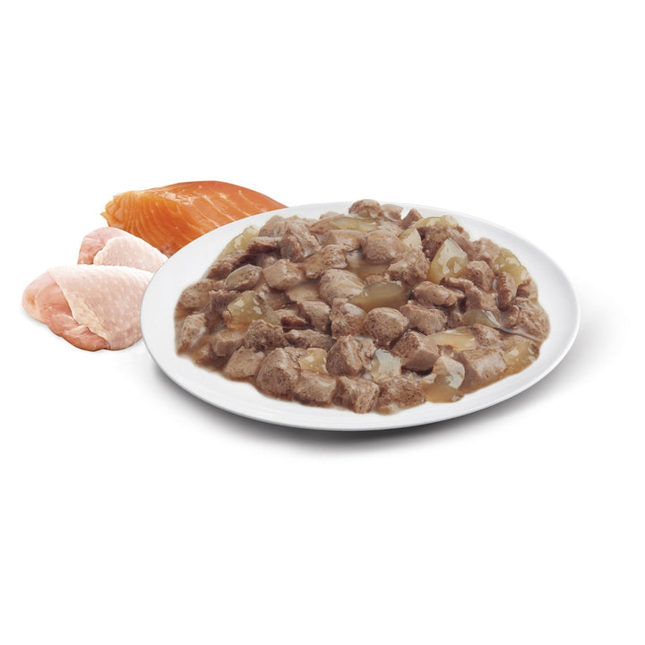 ADVANCE Adult Wet Cat Food Chicken, Ocean Fish In Jelly 12x85g Pouches - Just For Pets Australia