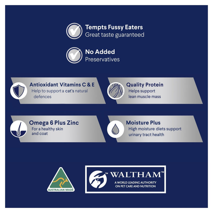 ADVANCE Adult Wet Cat Food Chicken & Salmon Medley 7x85g Trays - Just For Pets Australia