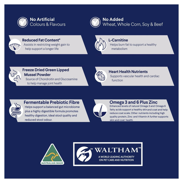 ADVANCE Healthy Weight Large Adult Dry Dog Food Chicken with Rice 13kg Bag - Just For Pets Australia