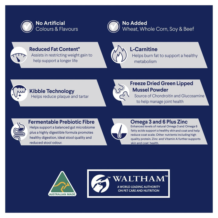 ADVANCE Healthy Weight Medium Adult Dry Dog Food Chicken with Rice - Just For Pets Australia