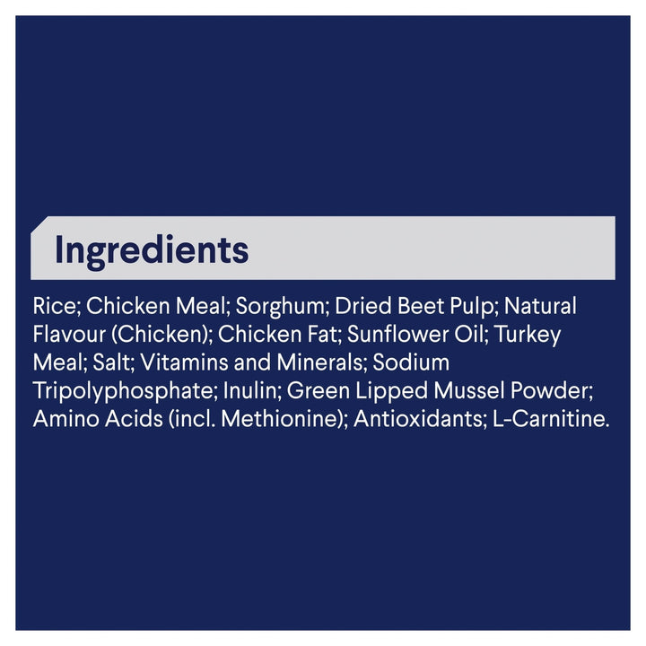 ADVANCE Healthy Weight Small Adult Dry Dog Food Chicken with Rice 2.5kg Bag - Just For Pets Australia