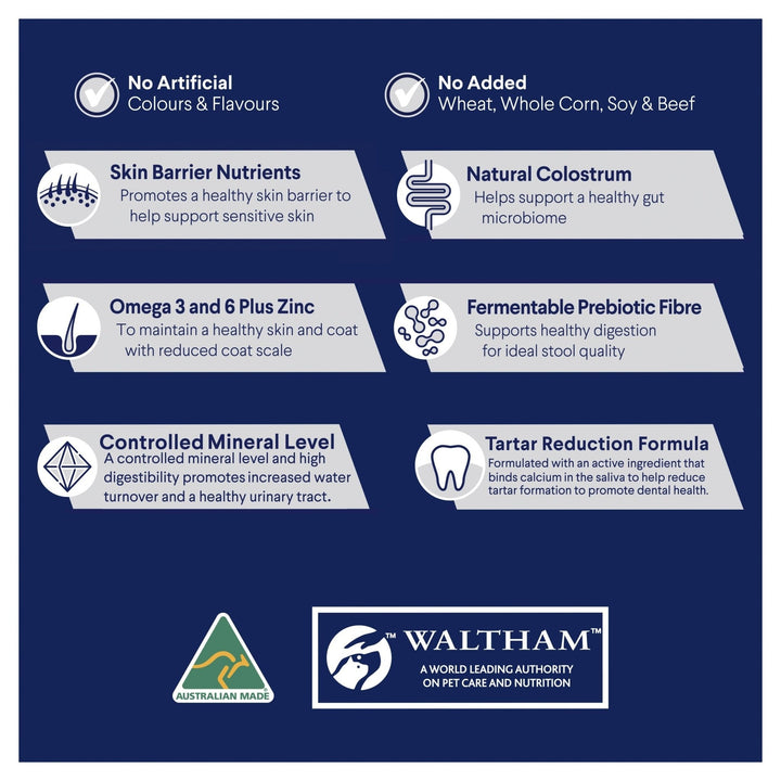 ADVANCE Sensitive Skin & Digestion Adult Dry Cat Food Turkey with Rice 2kg Bag - Just For Pets Australia