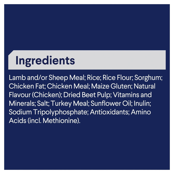 ADVANCE Small Adult Dry Dog Food Lamb with Rice - Just For Pets Australia