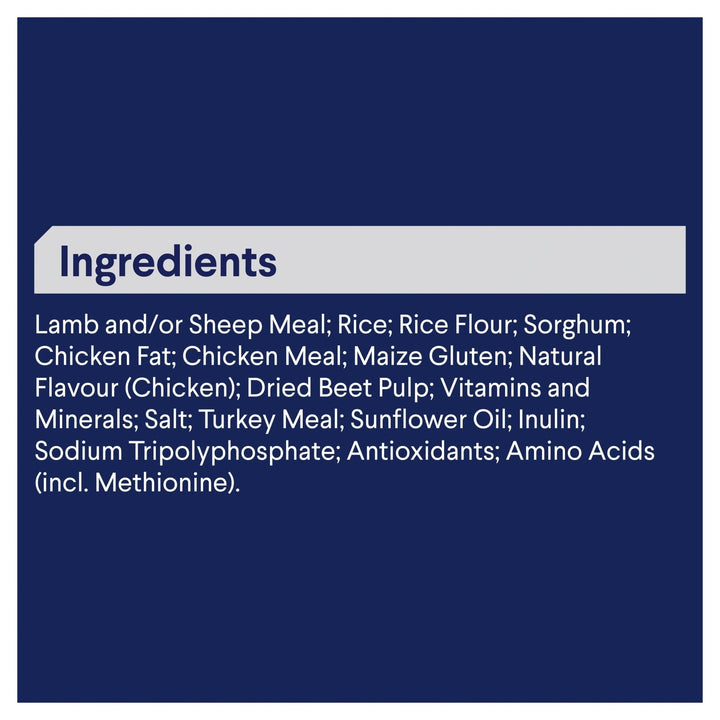 ADVANCE Small Adult Dry Dog Food Lamb with Rice - Just For Pets Australia