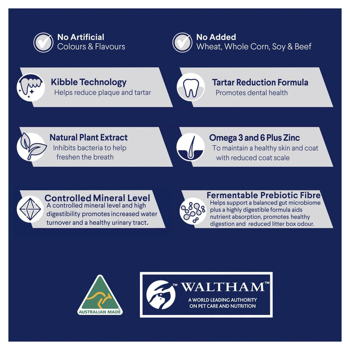 ADVANCE Triple Action Dental Care Dry Cat Food Chicken with Rice 2kg Bag - Just For Pets Australia