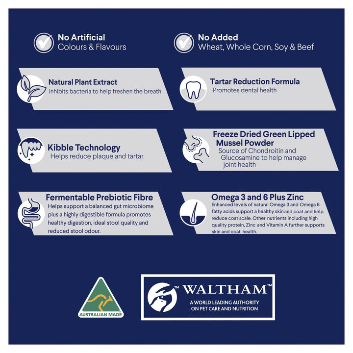 ADVANCE Triple Action Dental Care Large Adult Dry Dog Food Chicken with Rice 13kg Bag - Just For Pets Australia