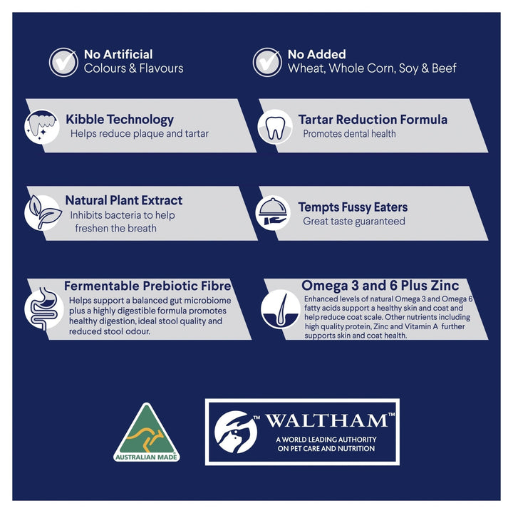 ADVANCE Triple Action Dental Care Small Adult Dry Dog Food Chicken with Rice 2.5kg Bag - Just For Pets Australia