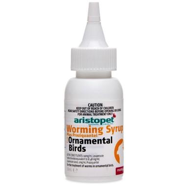 Aristopet Bird Wormer Plus Syrup - Just For Pets Australia