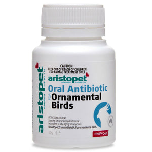 Aristopet Oral Antibiotic for Ornamental Birds - Just For Pets Australia