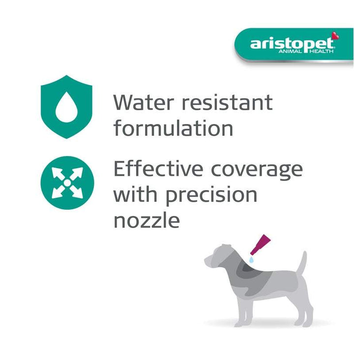 Aristopet Spot ons Puppies and Dogs 4kg-10kg - Just For Pets Australia