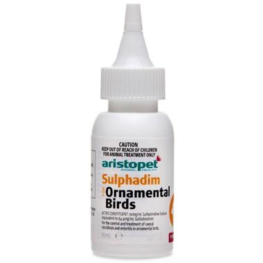 Aristopet Sulphadim for Ornamental Birds 50ml - Just For Pets Australia