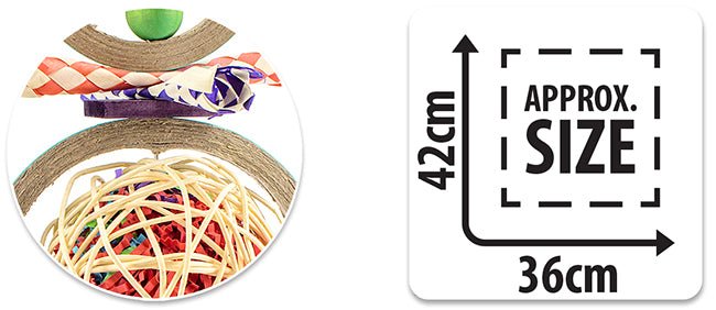 Bainbridge Fiesta Dream Catcher Bird Toy - Just For Pets Australia