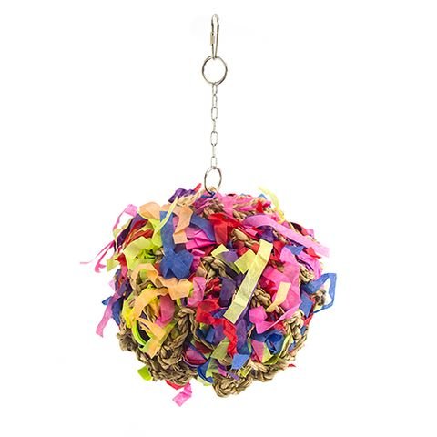 Bainbridge Shredz Ball Bird Toy - Just For Pets Australia