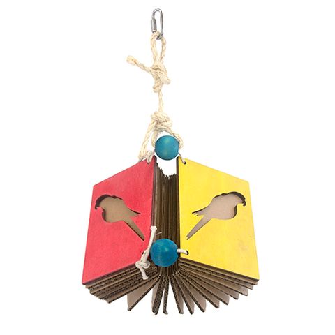 Bainbridge Shredz Bird Book Bird Toy - Just For Pets Australia