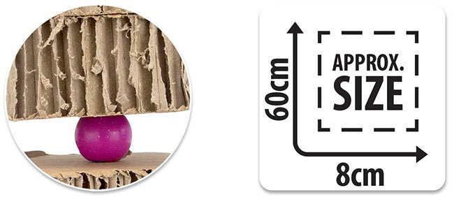 Bainbridge Shredz Cardboard Tower Bird Toy - Just For Pets Australia