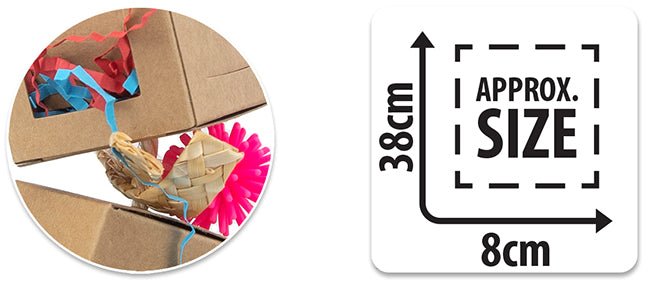 Bainbridge Shredz Overflow Bird Toy - Just For Pets Australia