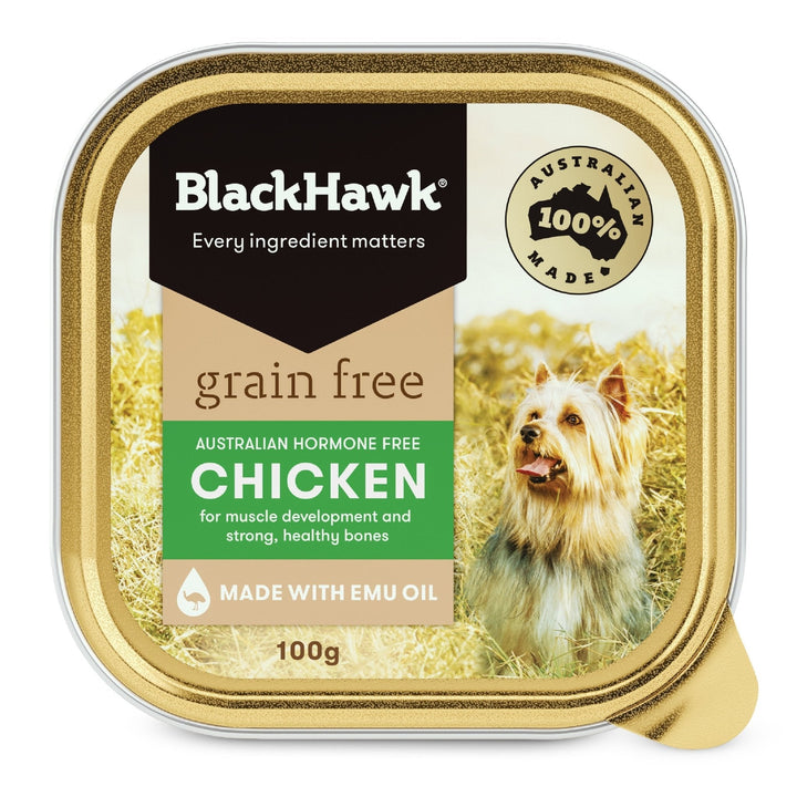 Black Hawk Grain Free Adult Chicken Wet Dog Food - Just For Pets Australia