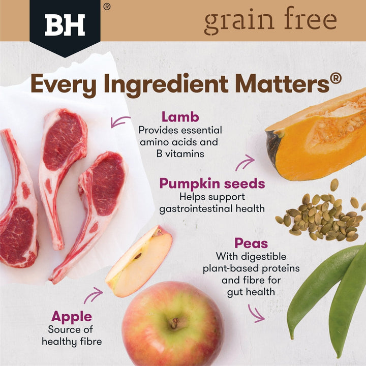 Black Hawk Grain Free Adult Lamb Dry Dog Food - Just For Pets Australia