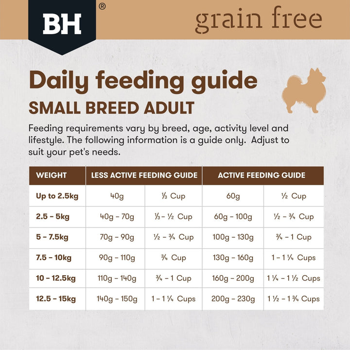 Black Hawk Grain Free Adult Small Breed Chicken Dry Dog Food - Just For Pets Australia
