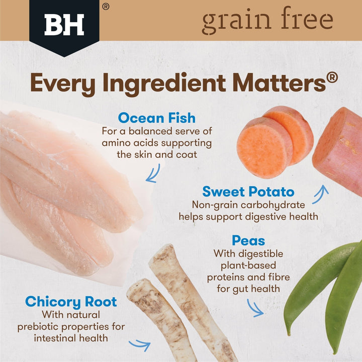 Black Hawk Grain Free Puppy Ocean Fish Dry Food - Just For Pets Australia