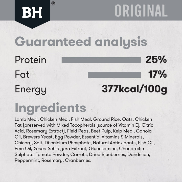 Black Hawk Original Adult Dog Lamb & Rice Dry Food - Just For Pets Australia