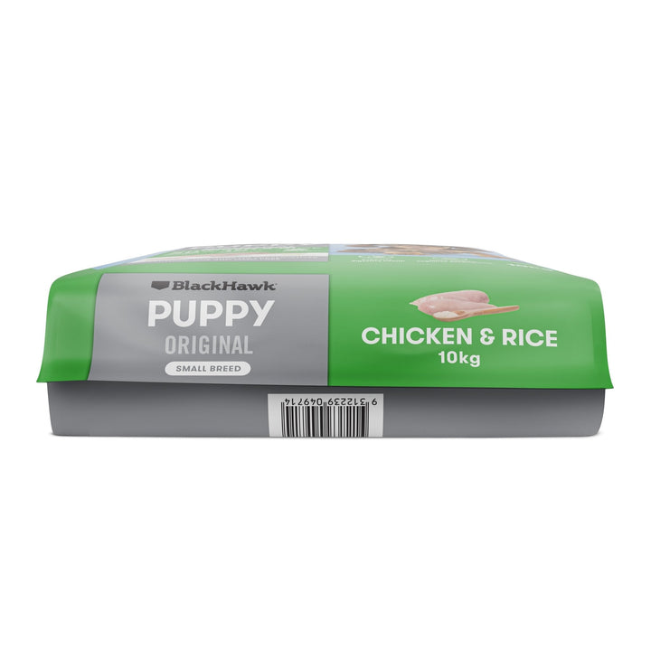 Black Hawk Original Chicken & Rice Small Breed Puppy - Just For Pets Australia