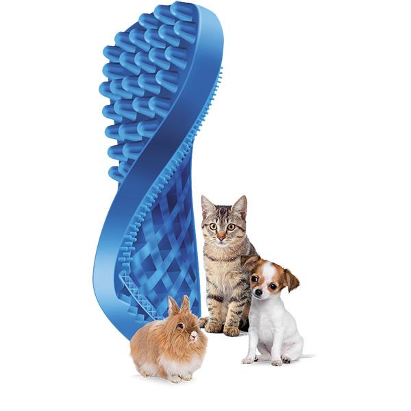 Pet + Me Brush Blue - Just For Pets Australia