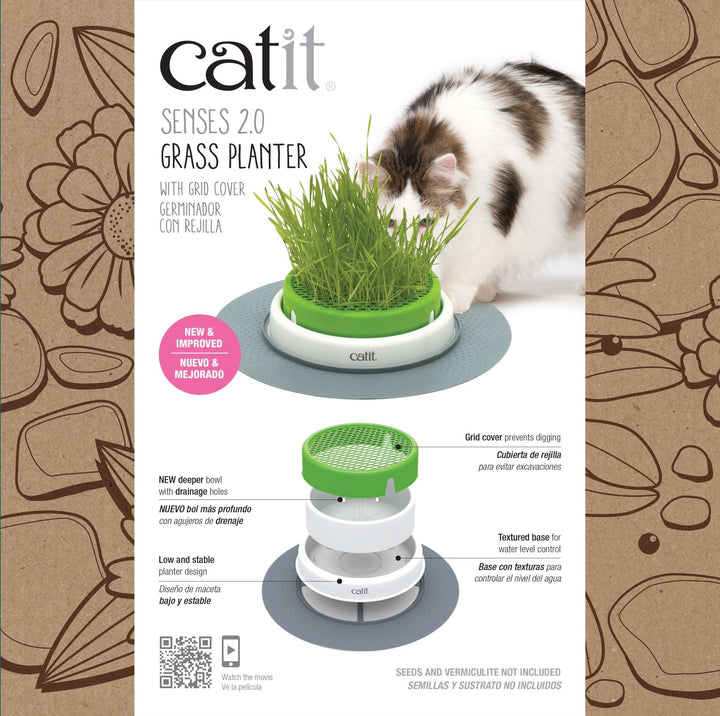 Catit Senses Grass Planter - Just For Pets Australia