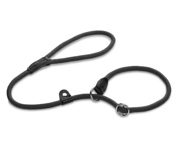 Company of Animal 3 in 1 Slip Lead Black Large 1.7Mtr - Just For Pets Australia